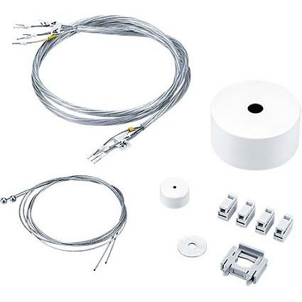Zumtobel - Elektrisches Zubehör/Ersatzteile für Leuchten Montageset LF3 D/I SL WH ASQ3