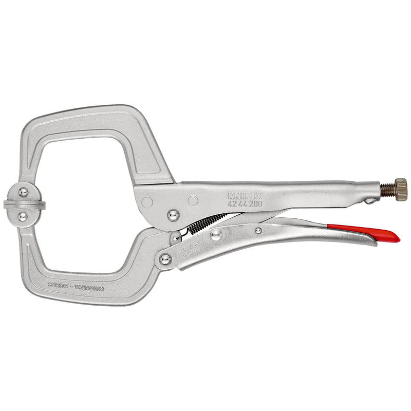 Knipex - Gripzange Schweiß-Gripzange 42 44 280 glanzverzinkt, 280mm