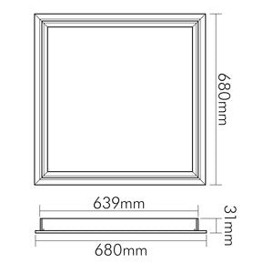 Nobile - Mechanisches Zubehör/Ersatzteile für Leuchten Einbaurahmen 1570962000
