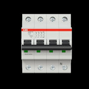 ABB Stotz S&J - Leitungsschutzschalter Sicherungsautomat S203M-C32NA 10kA 32A C 3p+N (4p)