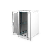 DIGITUS - Netzwerk-/Serverschrank Servers. 26HE 126x60x100cm DN-19 SRV-26U-1 RAL 7035 perf.Tür