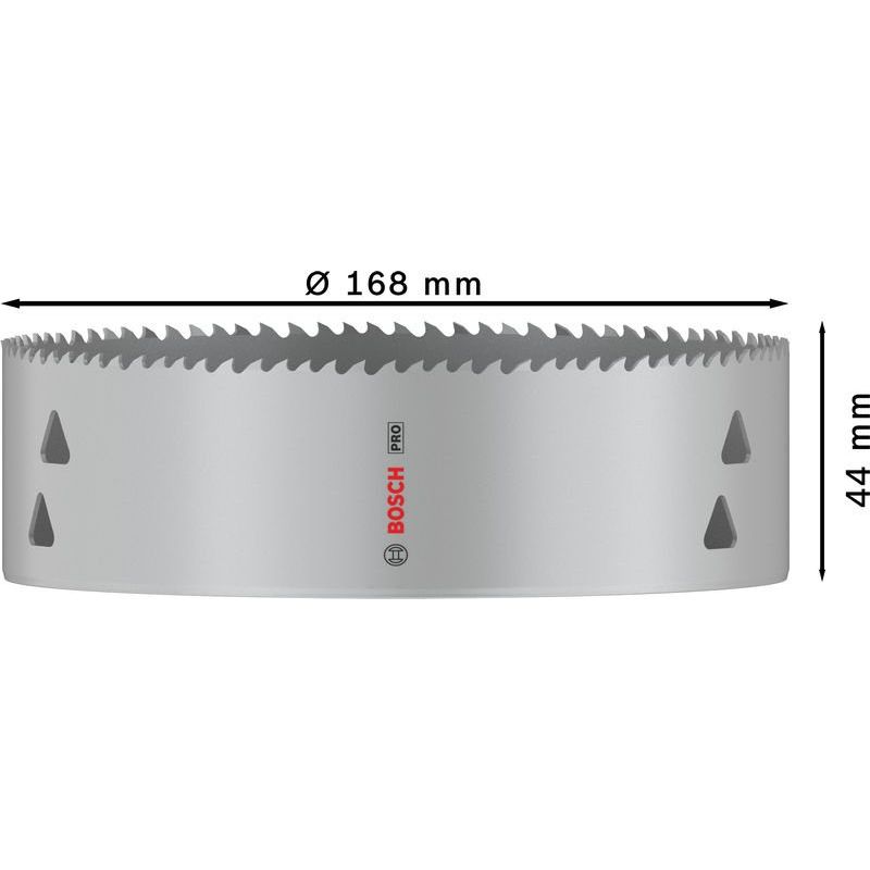 Bosch - Lochsäge PRO Multi Material 2608901545 Lochsäge 168 mm mit