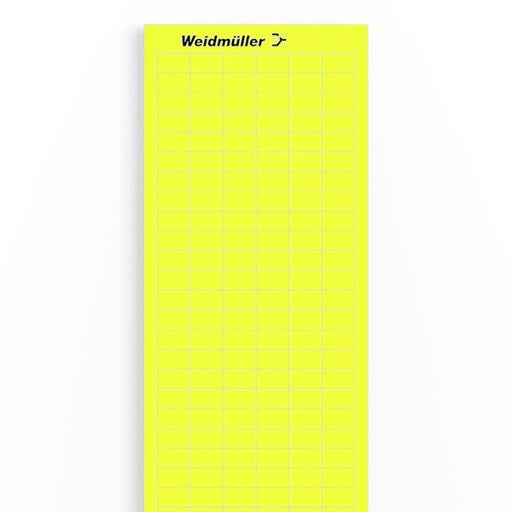 Weidmüller - Kennzeichnungsmaterial Etikett gelb LM MT300 15X9 GE − 10 Stück