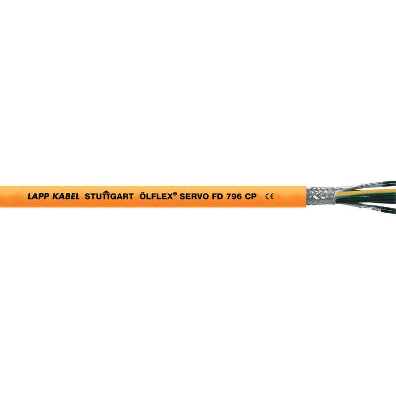 Lapp Kabel&Leitung - Energiekabel < 1 kV, für ortsveränderlichen Einsatz ÖLFLEX SERVO FD 796 CP 0027975 4G25+2x(2x1,5)