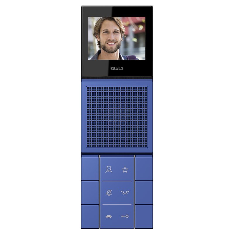 Jung - Innenstation für Türkommunikation SIB Video-Innenstation SI VI LC 627 206 LS 32020