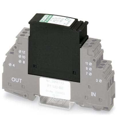 Phoenix Contact - Überspannungsableiter für Informations-/MSR-Technik ÜSS-Stecker PT 1X2-48DC-ST für 1 Signalkreis