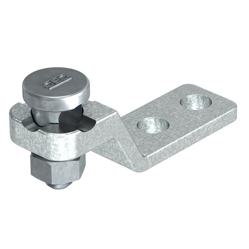 OBO Bettermann - Verbinder für Blitzschutz Verbinder 5005 DIN-FT Form D − 10 Stück