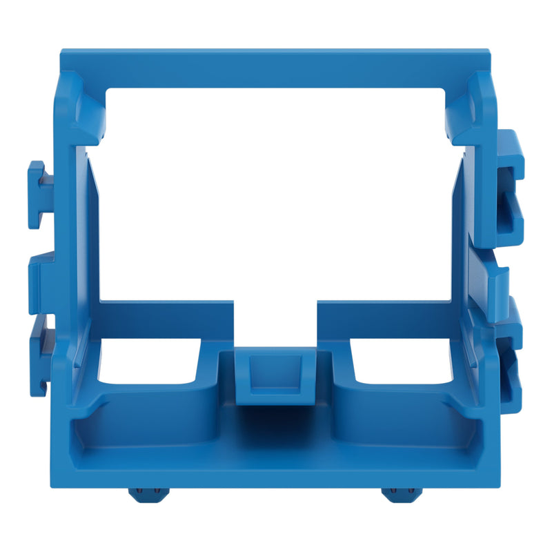 WAGO - Zubehör/Ersatzteile für Klemmen Befestigungsadapter 221-529/002-006 4qmm, blau − 10 Stück