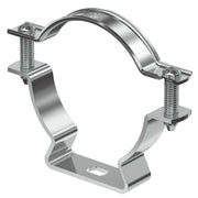 OBO Bettermann - Befestigungsschelle für Kabel/Rohre Abstandschelle ASL 733 63 ALU mit Langloch 53-63mm − 20 Stück