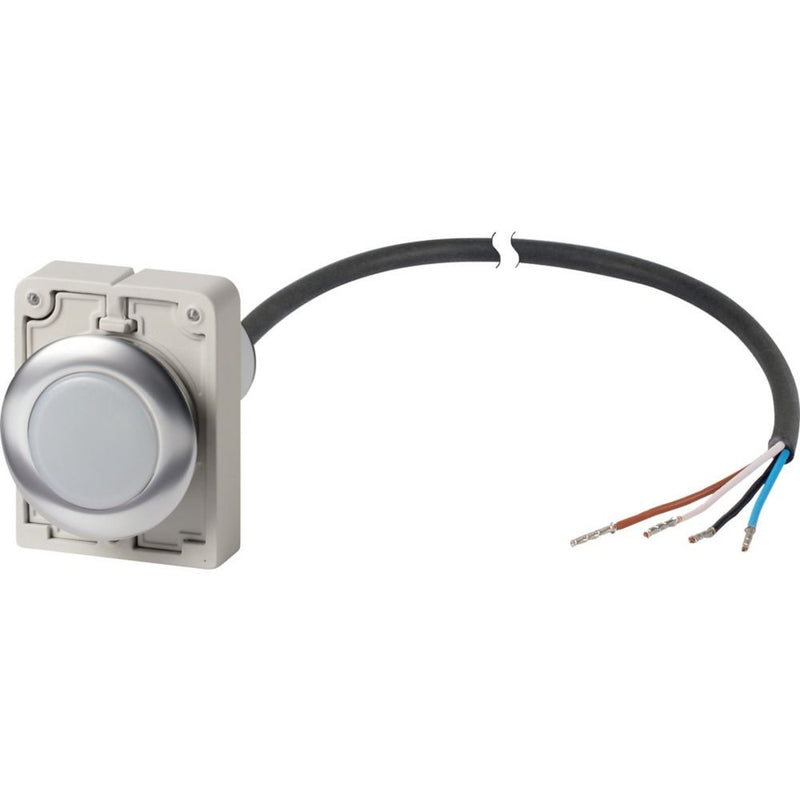 Eaton - Leuchtmelder, Komplettgerät Leuchtmelder 4polig 1m C30C-FL-W-24-P62 24V offenes Ende