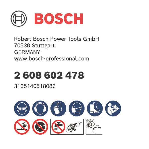 Bosch - Trenn-/Schleifscheibe PRO Ceramic 2608602478 Diamanttrennscheibe
