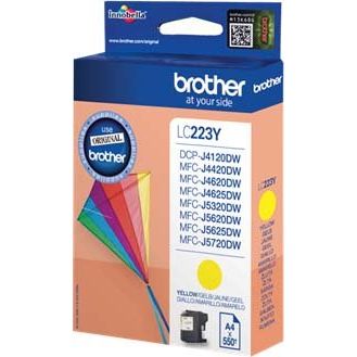 Brother - Verbrauchsmaterial für Telefax/Drucker/MFC Tintenpatrone LC-223Y gelb