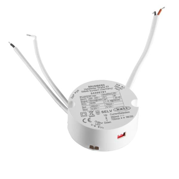 Brumberg Leuchten - LED-Betriebsgerät LED-Rundkonverter 700 mA 17758010 4,2-9 W  − 1 Stück