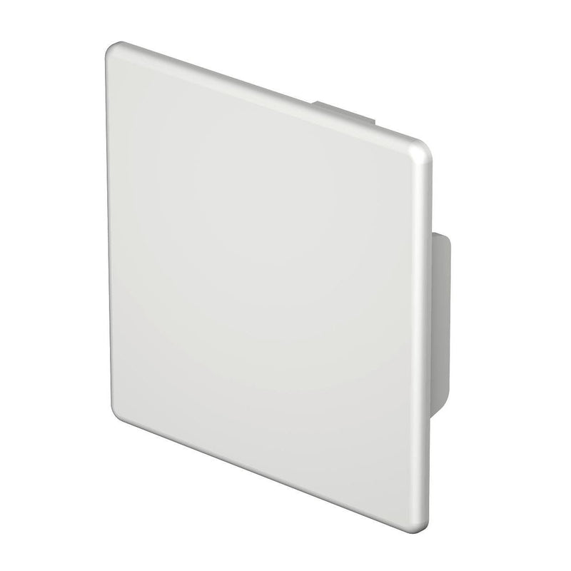 OBO Bettermann - Endstück für Leitungsführungskanal Endstück WDK HE60060LGR 60x60mm − 10 Stück