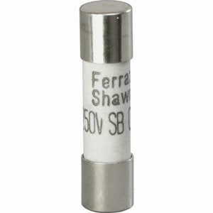 Mersen - Zylindrische Sicherung G-Sicherungseinsatz SA MI5SA40V0,315 M 5x20 0,315A − 50 Stück