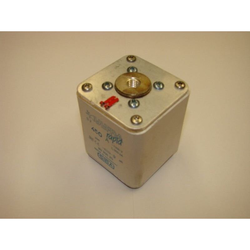 Siba - Messersicherung Sicherungseinsatz 2066132.350 SQB1 350A 690/700V − 3 Stück
