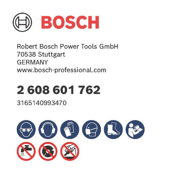 Bosch - Trenn-/Schleifscheibe PRO Concrete Topfscheibe, 2608601762 50 x 125 mm 22,23 mm