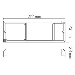 Nobile - Notlichtbaustein 3W 3h 2023030000 − 1 Stück