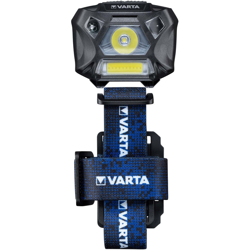 Varta Cons.Varta - Taschenleuchte Kopfleuchte Motion Sensor WorkFlex MoSensorH20 WorkFlexH20 3AAABatt − 4 Stück