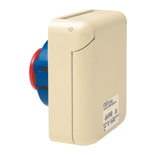Walther Werke - CEE-Anbausteckdose (IEC 60309) MONDO Anbaudose 16A 417306PW 3P 230V 6h IP44