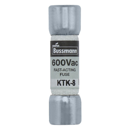 Eaton - HRC-Sicherung Sicherungseinsatz KTK-8 8 A, AC 600 V − 10 Stück