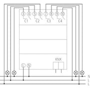 Theben - Bussystem-Schaltaktor Schaltaktor RM 4 U KNX 4-fach, o.Erweiter