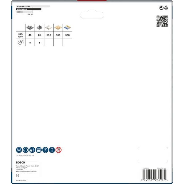 Bosch - Lochsäge PRO Multi Material 2608901546 Lochsäge 177 mm mit