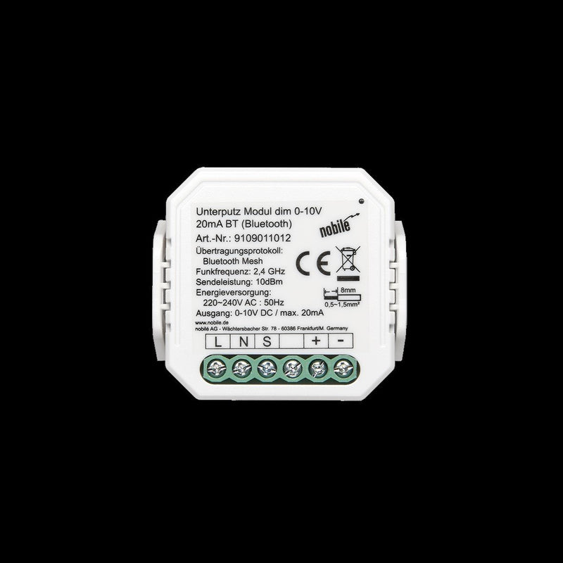 Nobile - Lichtregelsystemkomponente Unterputz Modul BT 9109011012