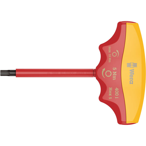 Wera - Innensechskant-Schraubendreher Hex Drehmomentindikator 5004981001 VDE 5,0x90 5Nm