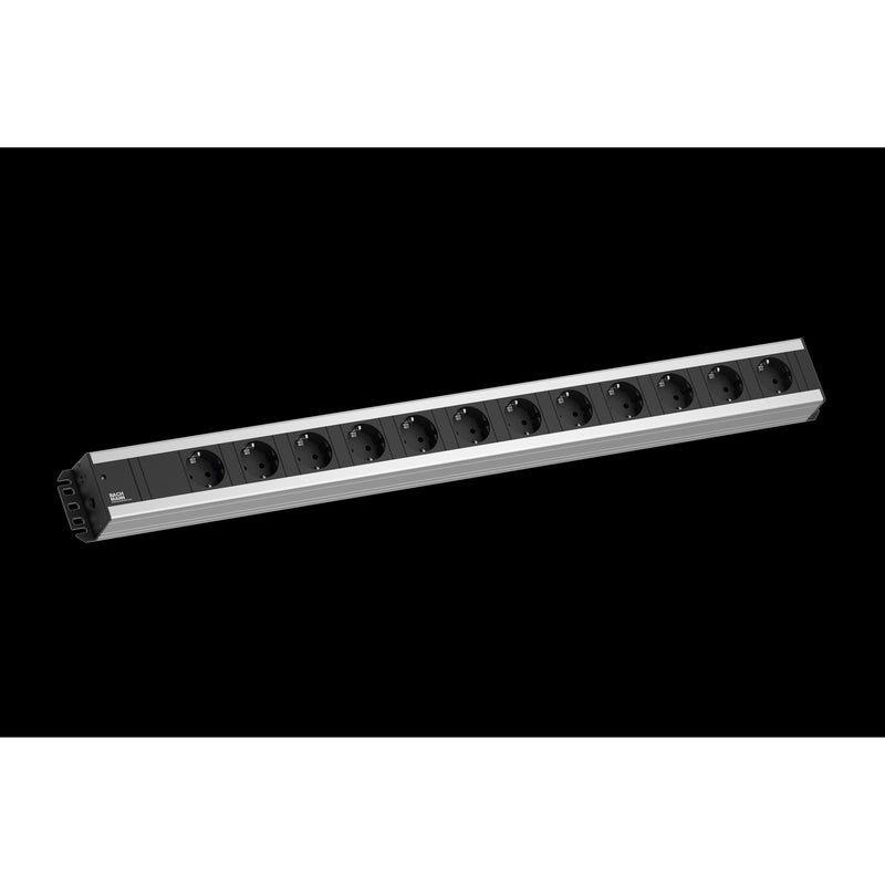 Bachmann - Mehrfachsteckdose Handwerkerleiste 12fach 300.002 ohne Schalter,2m Zul