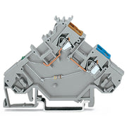 WAGO - Initiator/Aktor-Reihenklemme Einspeiseklemme 280-564/281-483 0,08-2,5mmq grün − 10 Stück