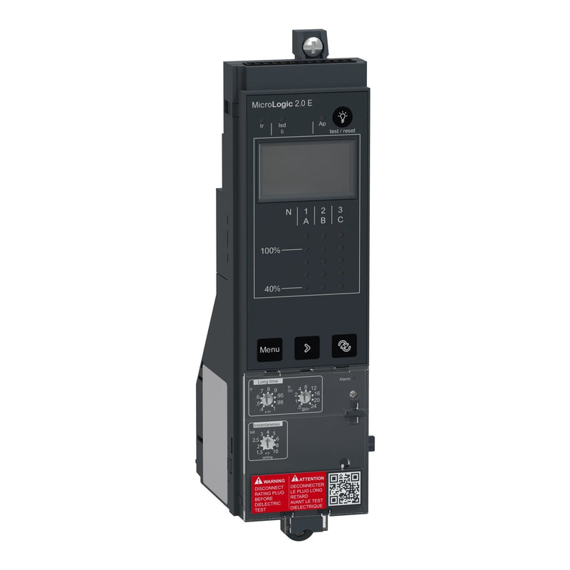 Schneider Electric - Auslöseblock für Leistungsschalter Auslöseeinheit MicroLogic C2EFM 2.0E + Kipphebel