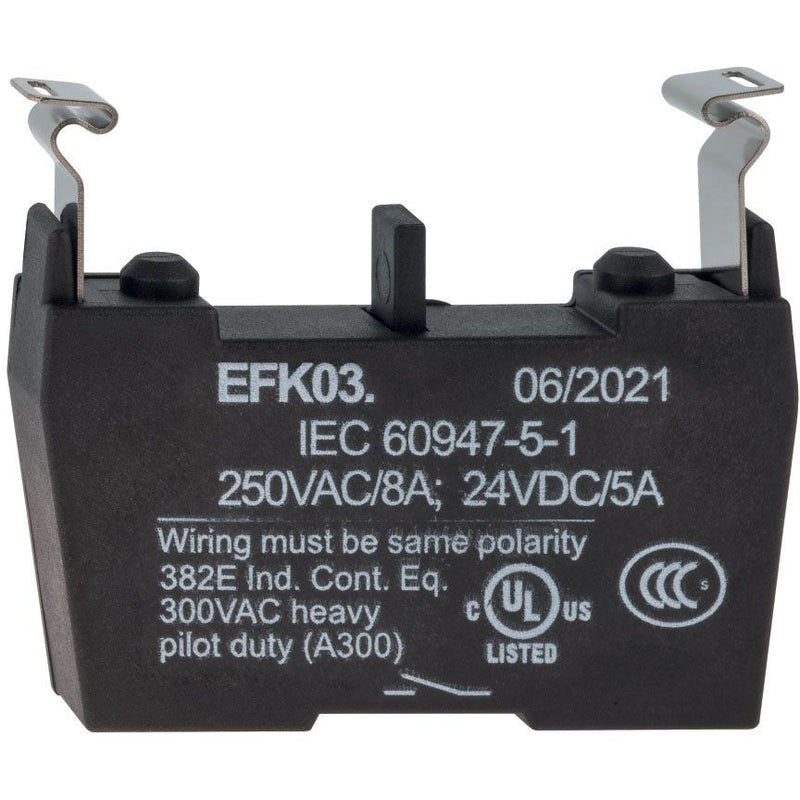 Schmersal - Hilfsschalterblock Kontaktelement EFK03.2