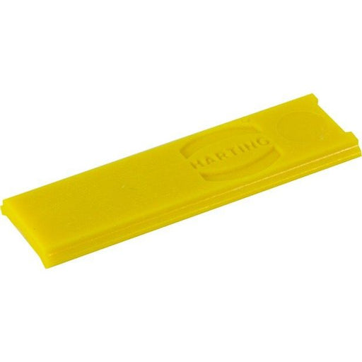 Harting - Zubehör/Ersatzteile für Industriesteckverbinder Befestigungsschiene gelb 02095001004 Polyamid 20,22mm − 100 Stück