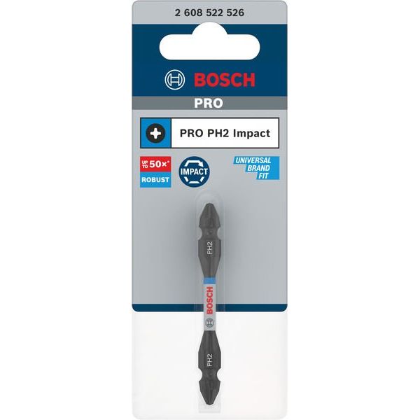 Bosch - Bit PRO Impact Schrauberbit 2608522526 mit Doppelklingen u