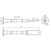 DEHN - Erdungsfestpunkt Kupfer-Kabel-Erdungsbrücke 419501 NYY-O mit Anschlussp
