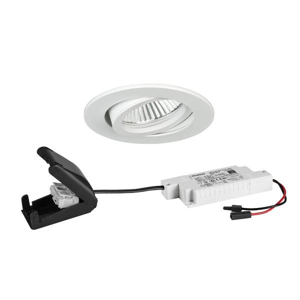 Brumberg Leuchten - Downlight/Strahler/Flutlicht LED-Einbaustrahler 230V 39483173 3000-1800 K, rund