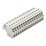 WAGO - Kabelsteckverbinder für Leiterplattensteckverbinder 2-Leiter-Federleiste 721-2115/026-000 CAGECLAMP,2,5mm²,lgr − 25 Stück