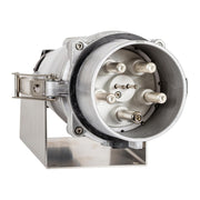 Walther Werke - Hochstrom-Rundsteckvorrichtung CEE Hochstrom Wandstecker 6B0501 schräg 250A5P1h IP67