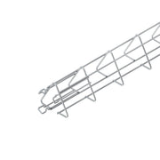 Niedax - Gitterrinne Gitterrinne V-förmig MTCT 100 V 80x80x3000mm Sta/vz − 3 Meter