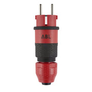 ABL - Schutzkontaktstecker Pro Stecker 100000069 1530 SK+F/B SV rt-sw