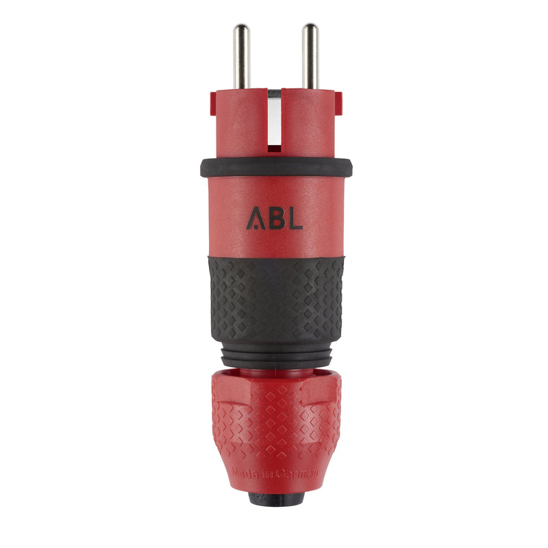 ABL - Schutzkontaktstecker Pro Stecker 100000069 1530 SK+F/B SV rt-sw