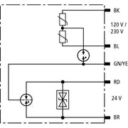 DEHN - Überspannungsableiter für Informations-/MSR-Technik Überspannungsableiter DPI CD EXD 230 24 N DEHNpipe Ex (d)