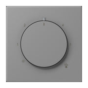 Jung - Abdeckung/Bedienelement für Installationsschalterprogramme Abdeckung für Thermostat LC 1749 BF 203 gris 31 (32011)