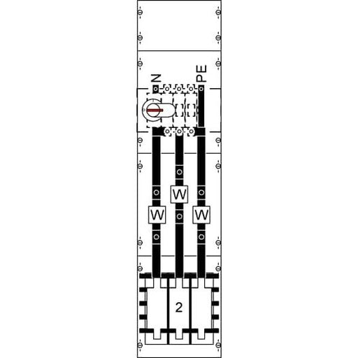 Striebel&John - Zählerfeld Wandlerfeld komplett KA4041 BH3, SS, UT NH2