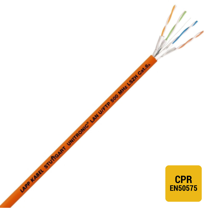 Lapp Kabel&Leitung - Daten- und Kommunikationskabel UNITRONIC LAN 500 F/FTP 2170196/1000 Cat.6A LSZH − 1000 Meter
