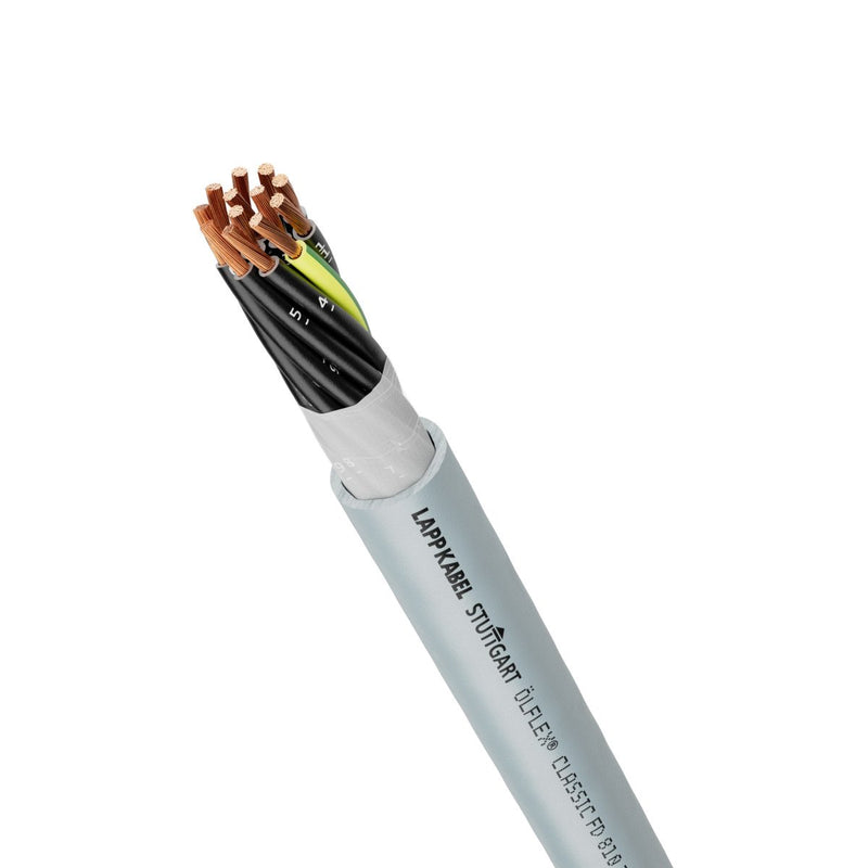 Lapp Kabel&Leitung - Energiekabel < 1 kV, für ortsveränderlichen Einsatz ÖLFLEX CLASSIC FD 810 0026123/1000 7G0,75 − 1000 Meter