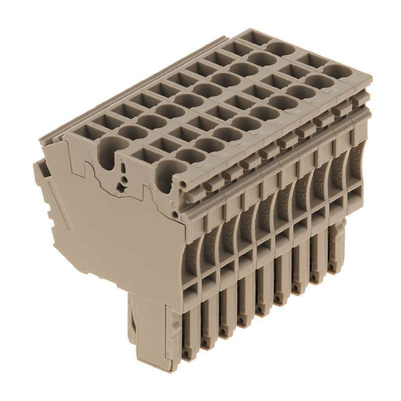 Weidmüller - Zubehör/Ersatzteile für Klemmen Stecker ZP 2.5/2AN/QV/10 Steckanschl.,2.5mm² − 10 Stück