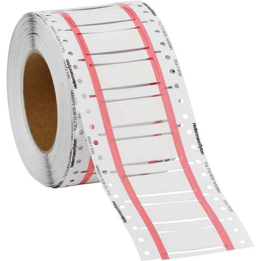 HellermannTyton - Kabelmarkierungssystem Warmschrumpfschlauch TULT#55371034 VE1500 12-4DS-3x16-WH