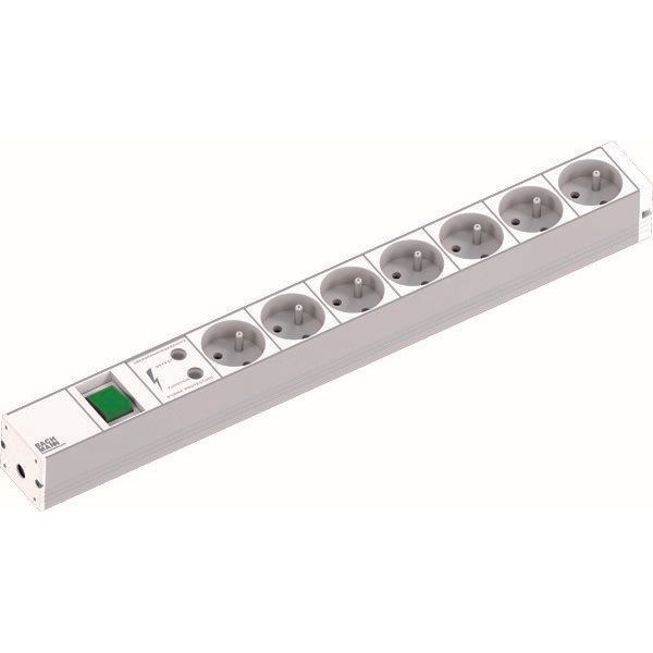 Bachmann - Power distribution unit (PDU) 19Zoll Steckdosenleis.7f. 333.838 1HE, m.Übersp.Schutz